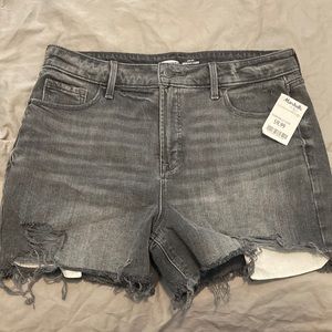 Grey old navy jean shorts